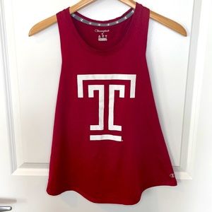 CHAMPION | Women’s Temple Owls Basketball Tank Top Size Medium
